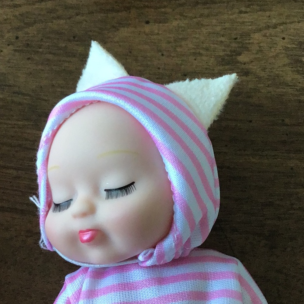 Keyohome Mini newborn baby dolls with animal-themed outfits. Set of 8 - Picture 15 of 15